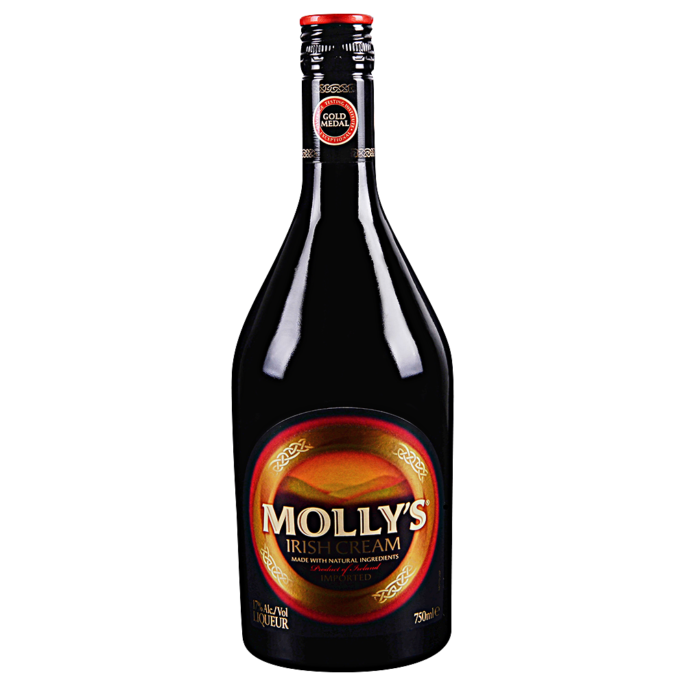 Mollys Irish Cream Liqueur 750ml Happysliquor 