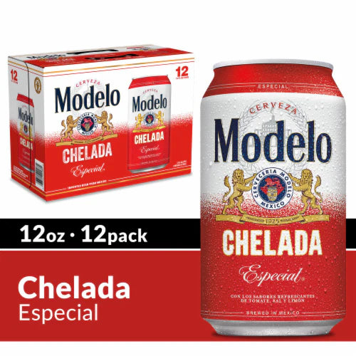 Modelo Especial Chelada 12oz 12 Pack Can