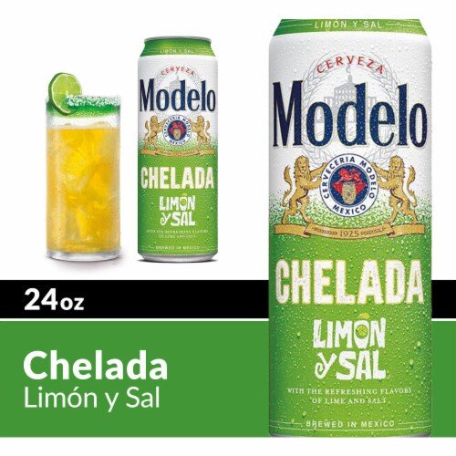 Modelo Especial Chelada Limon y Sal  24oz  Can