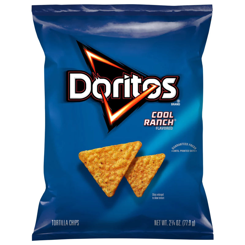 Doritos Cool Ranch Tortilla Chips 77.9g