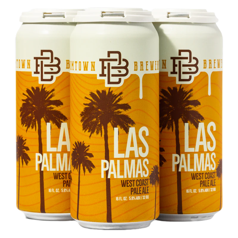 Boomtown Las Palmas West Coast Pale Ale 16oz 4pack Cans