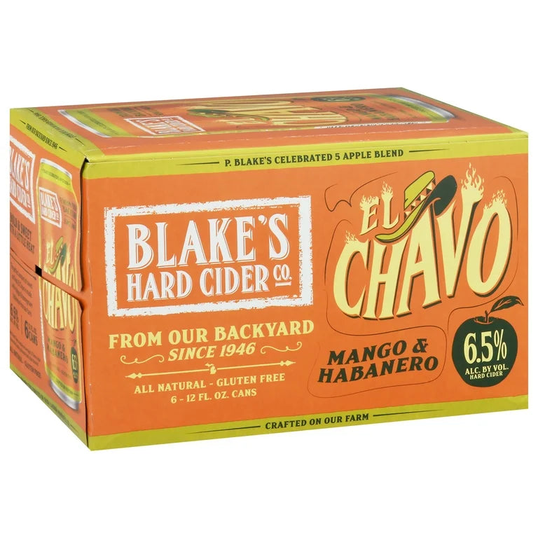 Blakes Hard Cider El Chavo 12oz 6pack Cans