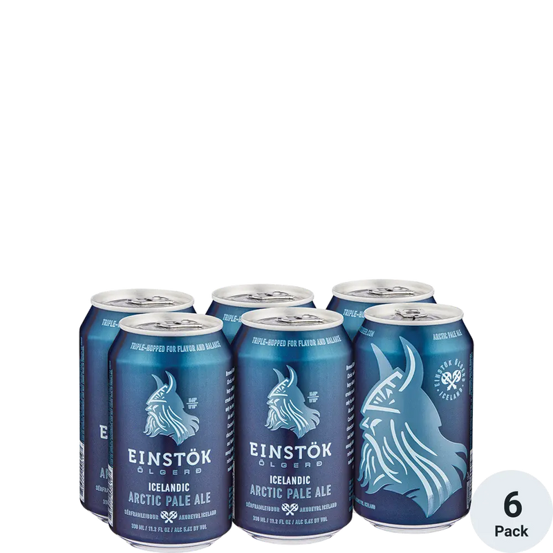 Einstok Icelandic Arctic Pale Ale 12oz 6 Pack Can