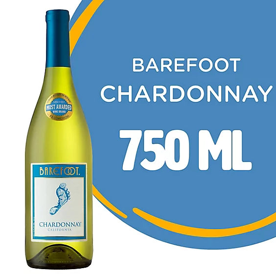 Barefoot Chardonnay 750ml