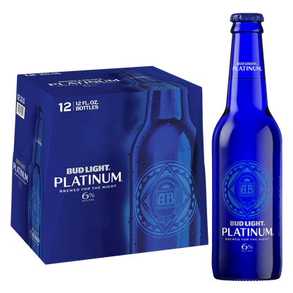 Bud Light Platinum 12 Pack Bottles