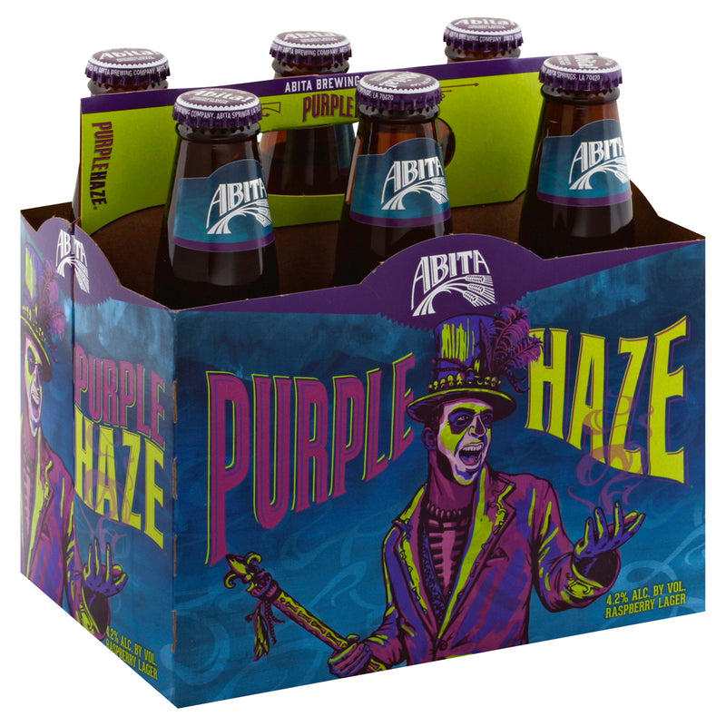 Abita Purple Haze Raspberry Lagar 6pk Btls