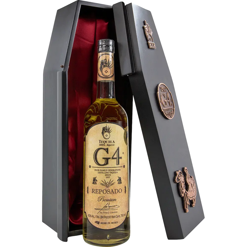 G4 Reposado De Madera Tequila Dia De Muertos 750ml