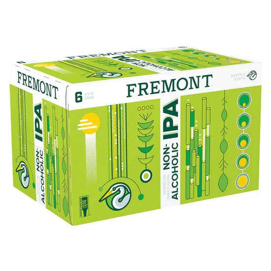 Fremont Non Alcohalic Ipa 12 Oz 6 Pack Can