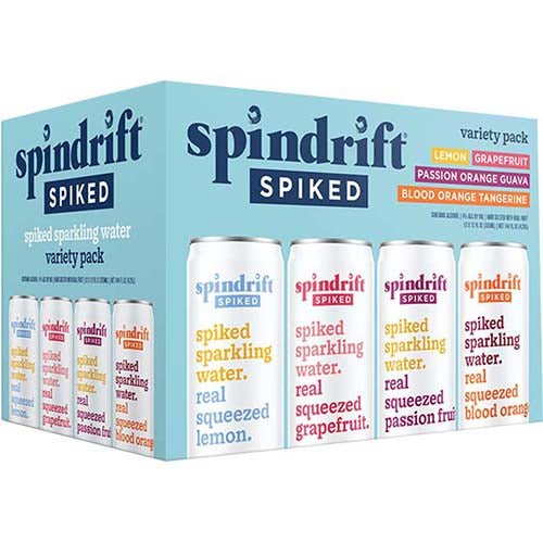 Spiked Spindrift Paradise Pack 12oz 12 Pack Can