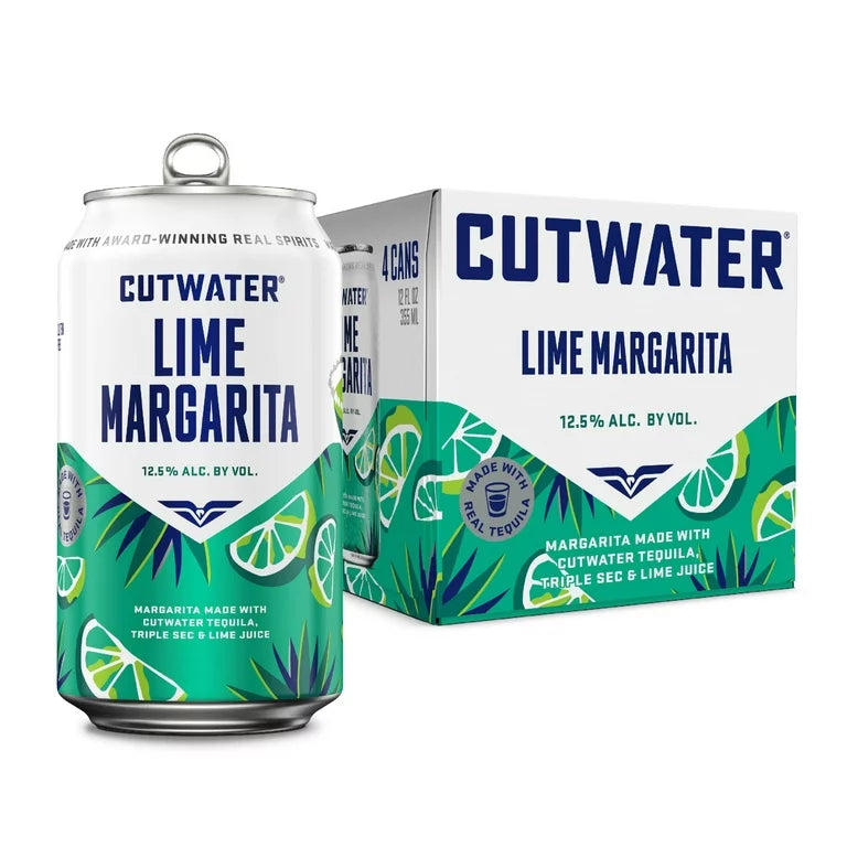 Cutwater Lime Margarita 12oz 4 Pack Can