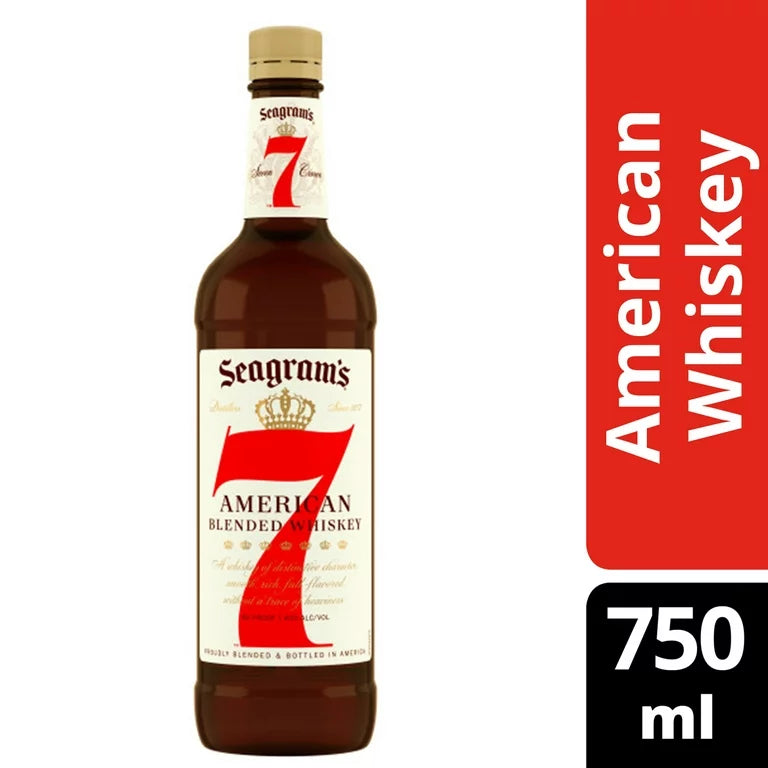 Seagrams 7 American Blended Whiskey 750ml