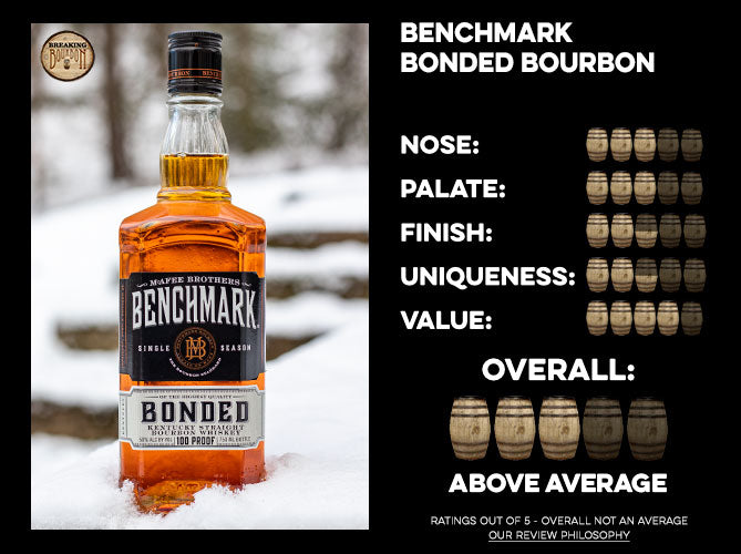 Benchmark Bonded Kentucky Straight Bourbon Whiskey 750ml