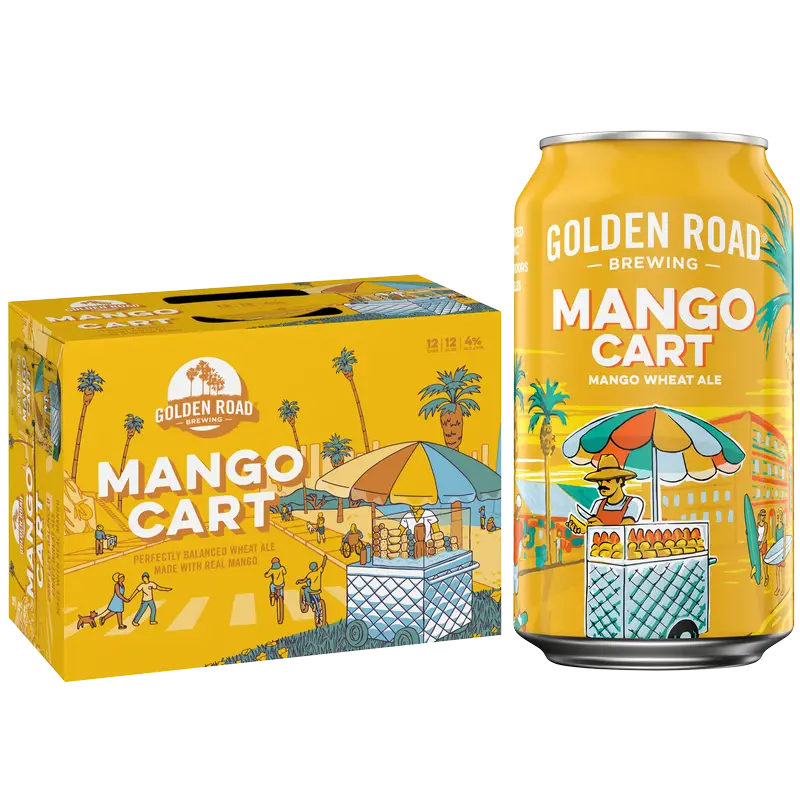 Golden Road Mango Cart 12oz 12 Pack Can