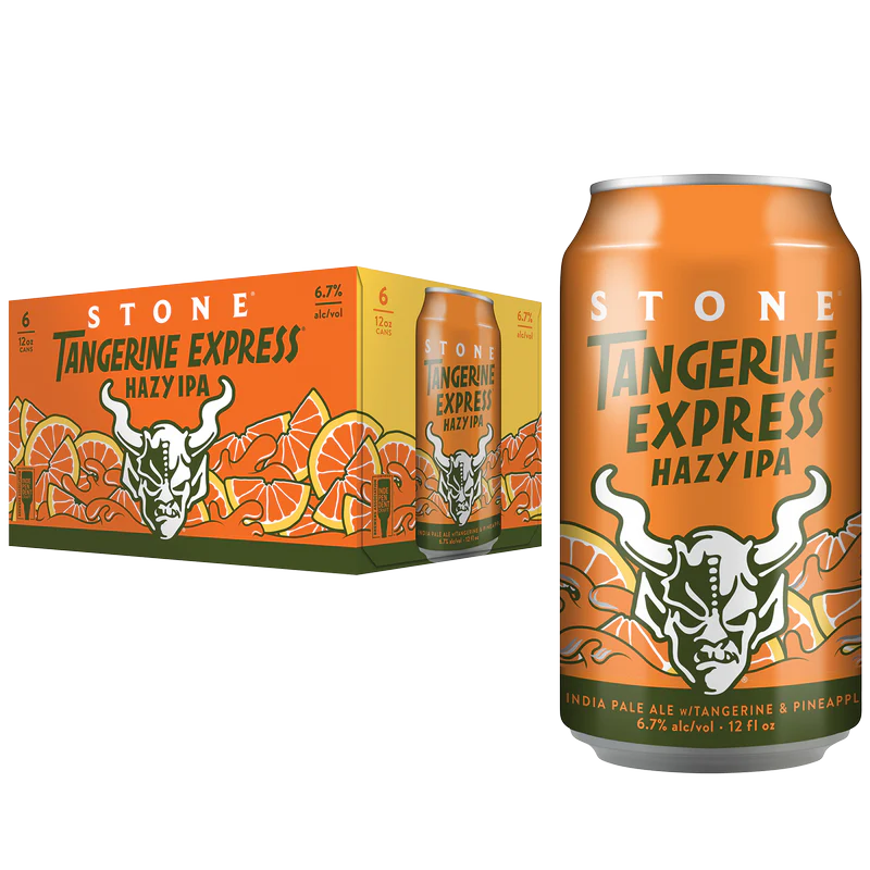 Stone Tangerine Express Hazy Ipa 12oz 6pk Cans