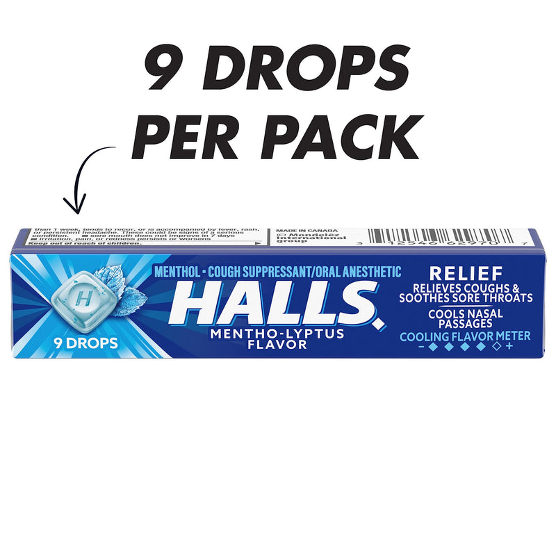 Halls Mentho-Lyptus Flavor Menthol 9 Drops