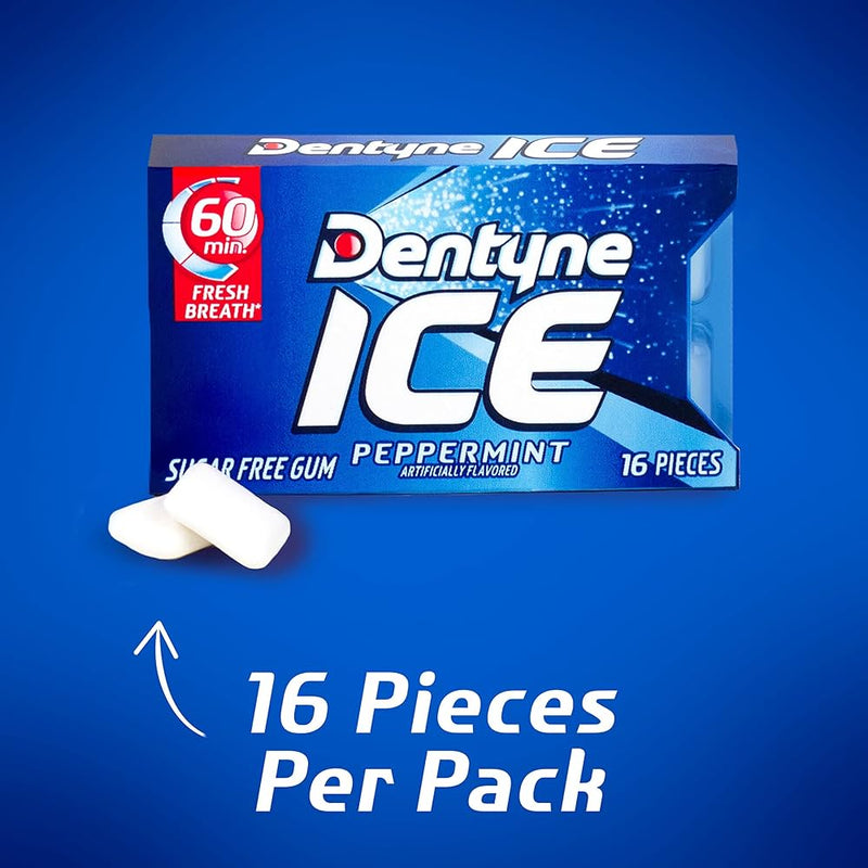 Dentyne Ice Peppermint 16 Pieces