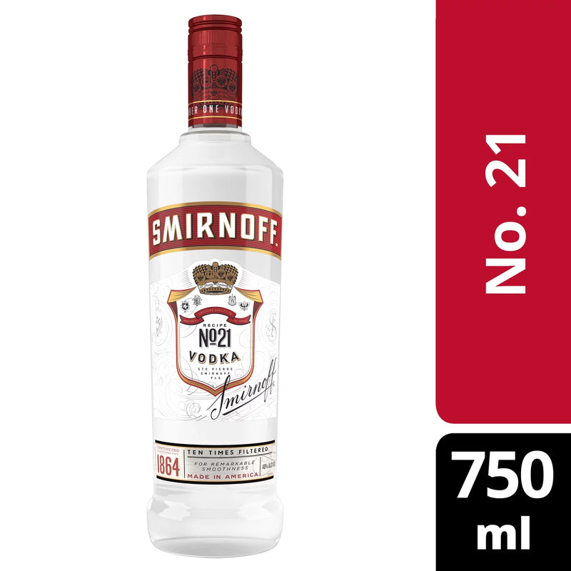 SMIRNOFF NO.21 VODKA 750ML