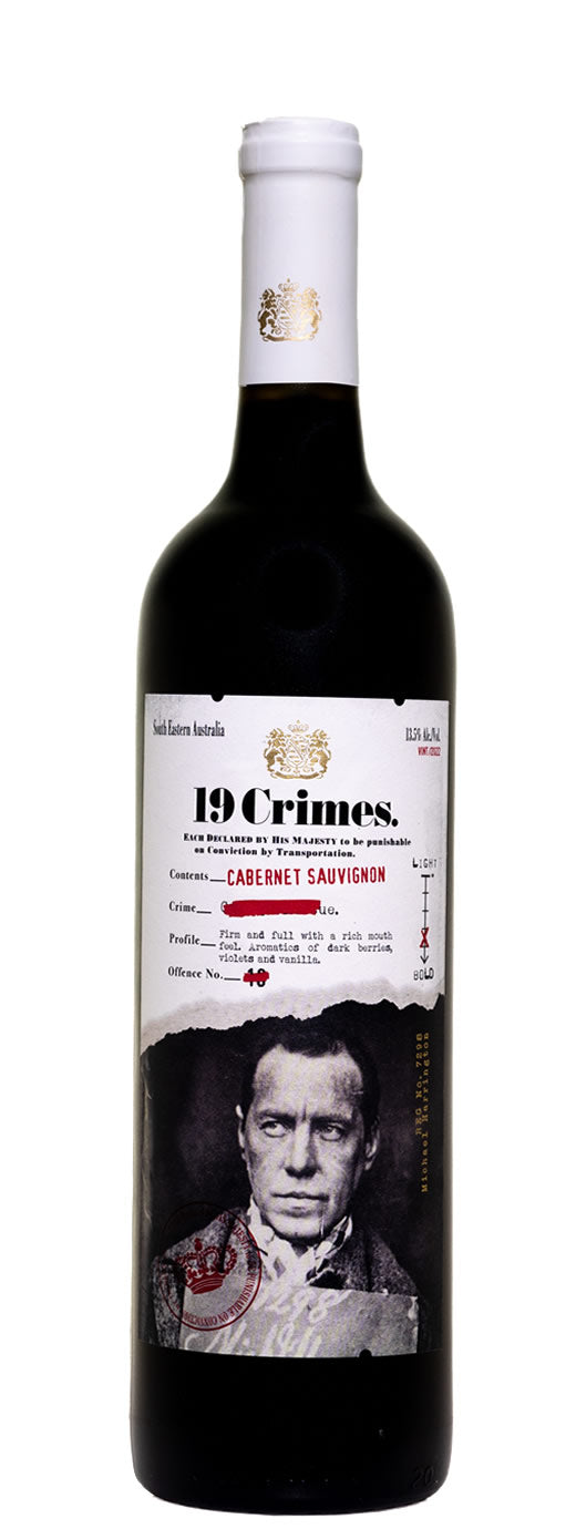 19 CRIMES CABERNET SAUVIGNON 750ML