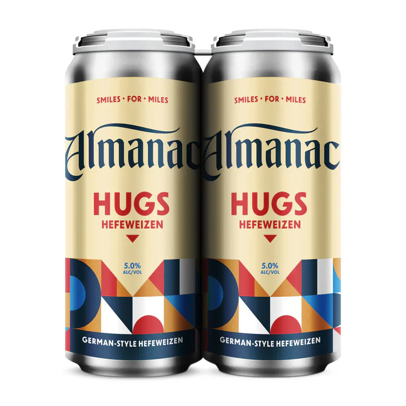 Almanac Hugs Hefeweizen 16oz 4pack Cans