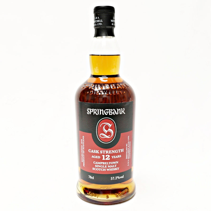 Springbank Cask Strength Aged 12 Years Campbeltown Single Malt Scotch Whiskey 700ml