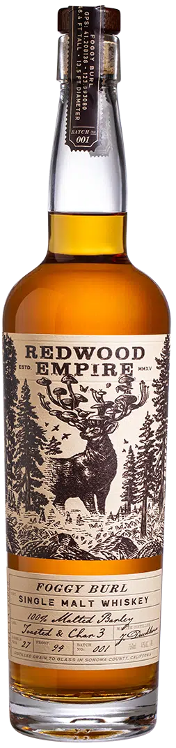 Redwood Empire Foggy Burl Single Malt Whiskey 750ml – Happysliquor