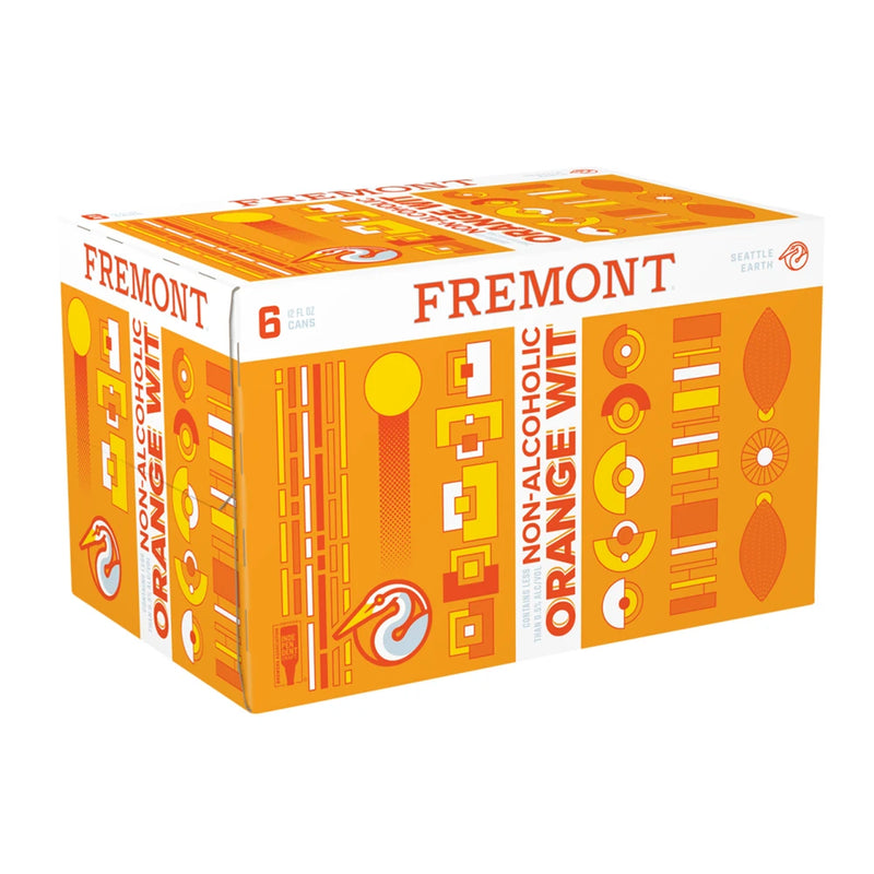 Fremont Non Alcoholic Orange Wit 12oz 6 Pack Can