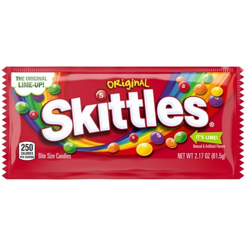 Skittles Original Net Wt 2.17 Oz (61.5g)