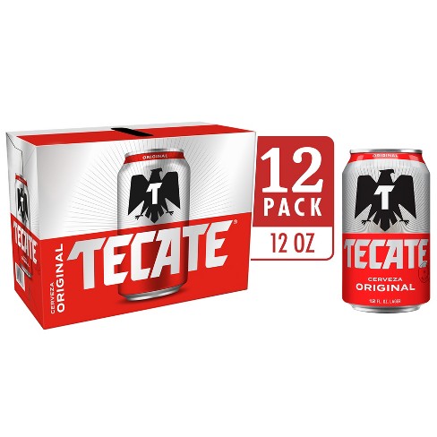 Tecate Original Cerveza 12oz 12 Pack Can