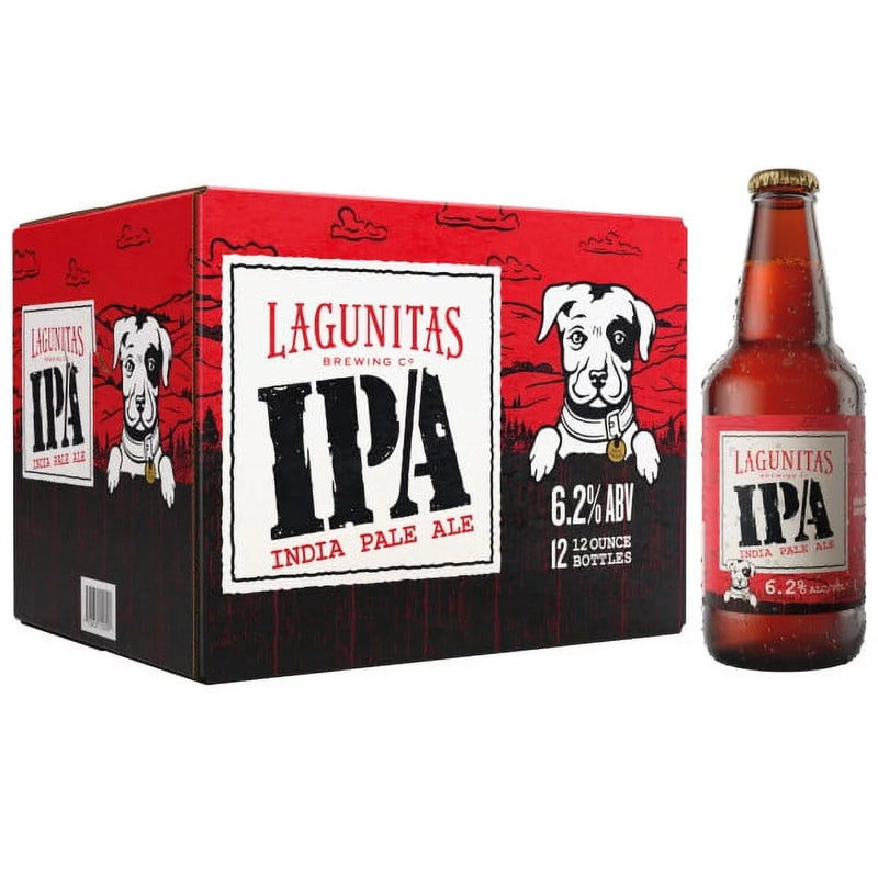 Lagunitas IPA 12oz 12 Pack Bottles