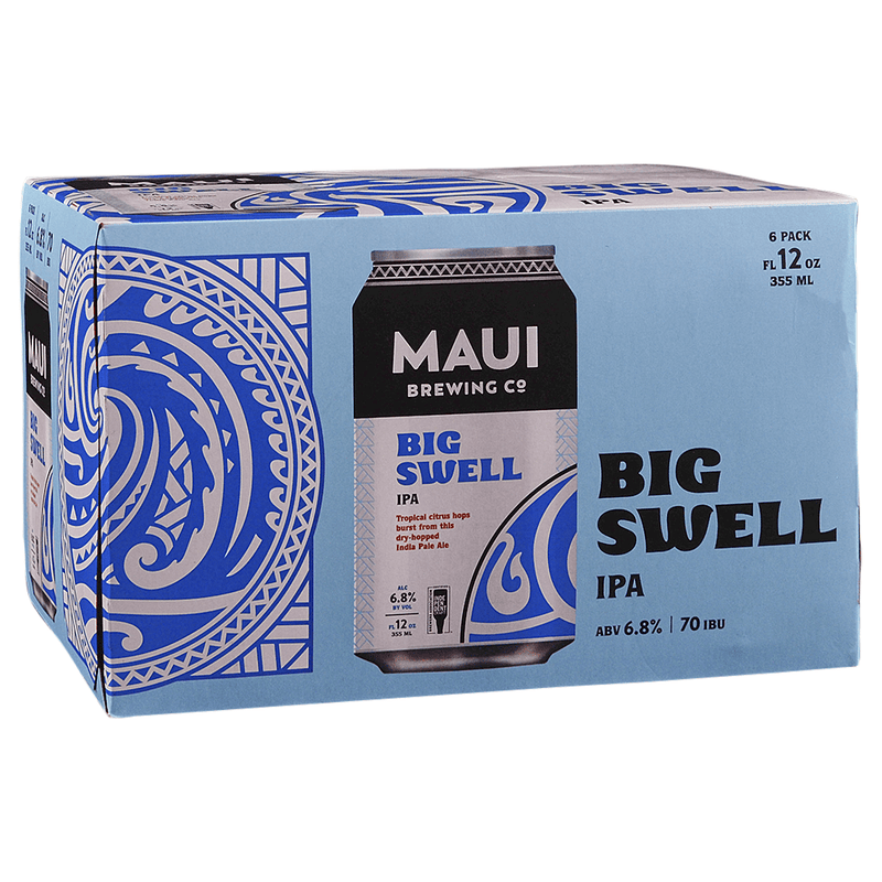 Maui Big Swell IPA 12oz 6 Pack Can