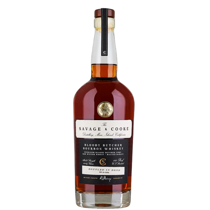 The Savage & Cooke Bloody Butcher Bourbon Whiskey 750ml