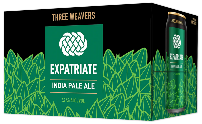 Three Weavers Expatriate India Pale Ale 12oz 6 Pack Can