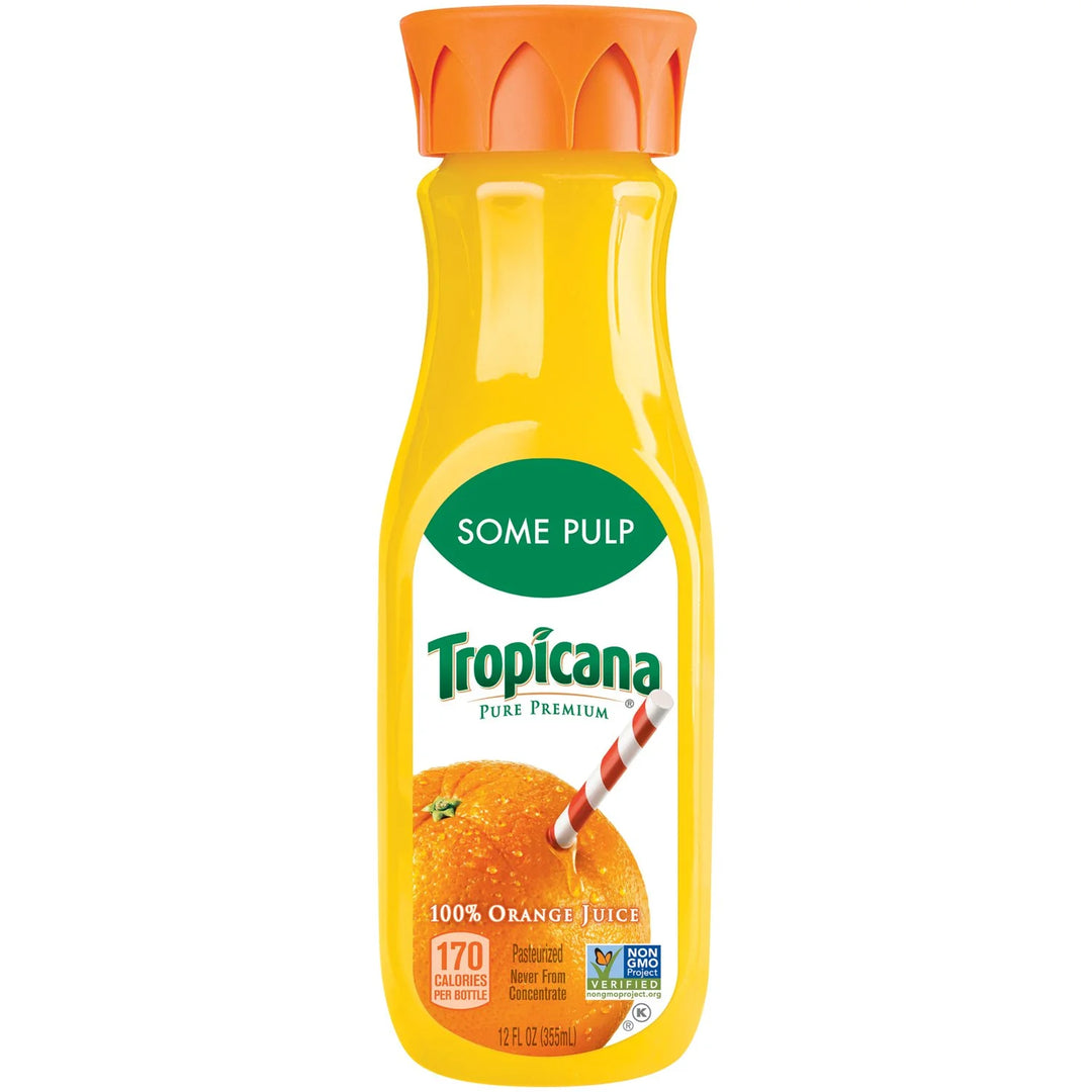 Tropicana Some Pulp Orange Juice 12oz