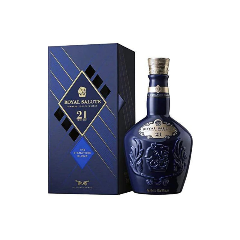 Royal Salute Blended Scotch Whiskey 21 Years Old The Signature Bland 750ml