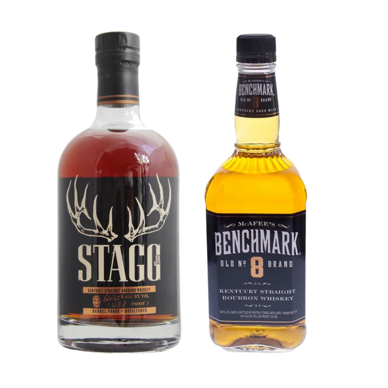 New Bundle - Stagg JR  750ml, Benchmark Bourbon 750ml Bundle