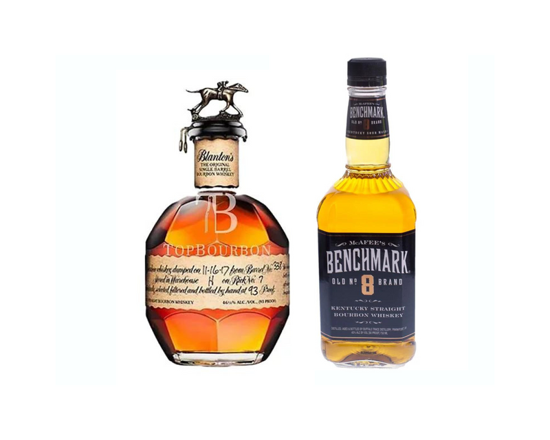 Blantons Bourbon & Benchmark Bourbon 750ml