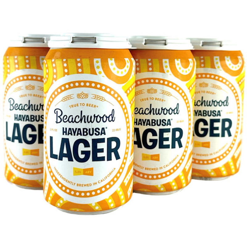 Beachwood Hayabusa Lager 12oz 6pack Can