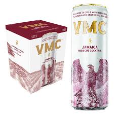 VMC Jamaica Hibiscus Blanco Tequila With Natural Flavors And Sparkling Water 4 Pack 355ml