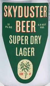 Sky Duster Beer Super Dry Lager 19.2oz