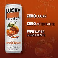 Lucky Orange Drizzle Energy 19.2oz