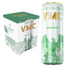 VMC Margarita Blanco Tequila With Natural Flavors And Sparkling Water 4 Pack 355ml