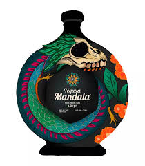 Mandala Tequila 100% Agave Azul Anejo Dia De Los Muertos Limited Edition (2023)1L