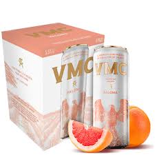 VMC Paloma Blanco Tequila With Natural Flavors And Sparkling Water 4 Pack 355ml