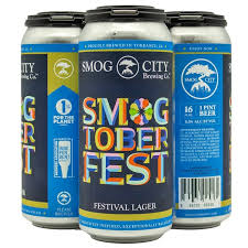 Smog City Smogtoberfest Festival Lager 4 Pack Can