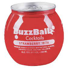 BuzzBallz Cocktails  Strawberry Rita 200ml