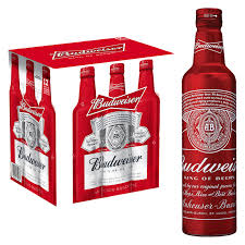 Budweiser 16oz  12 Pack Almunium Bottles