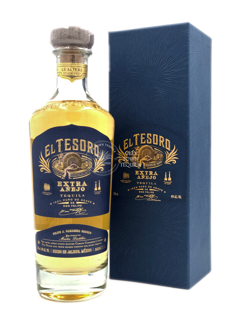 El Tesoro Extra Anejo Tequila 750ml