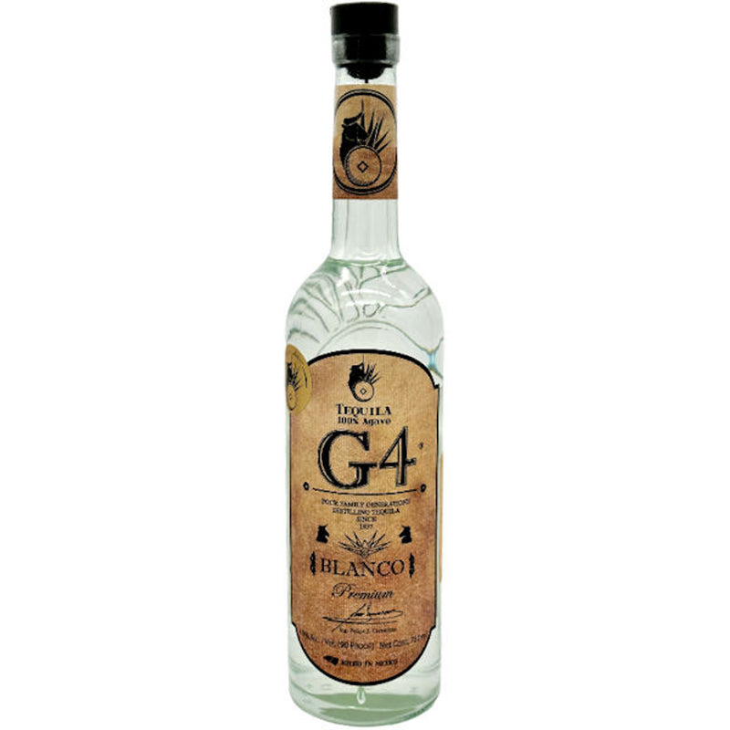 G4 Blanco Premium 100% Agave Premium Tequila 750ml