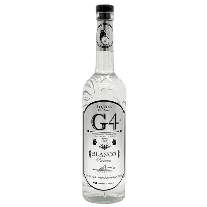 G4 Blanco Premium High Proof Tequila 750ml