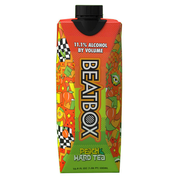 Beatbox Peach Hard Tea 16.9oz